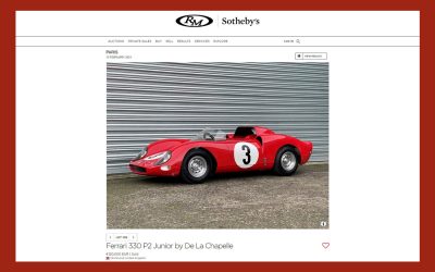 How much is worth a De La Chapelle junior at an auction ?